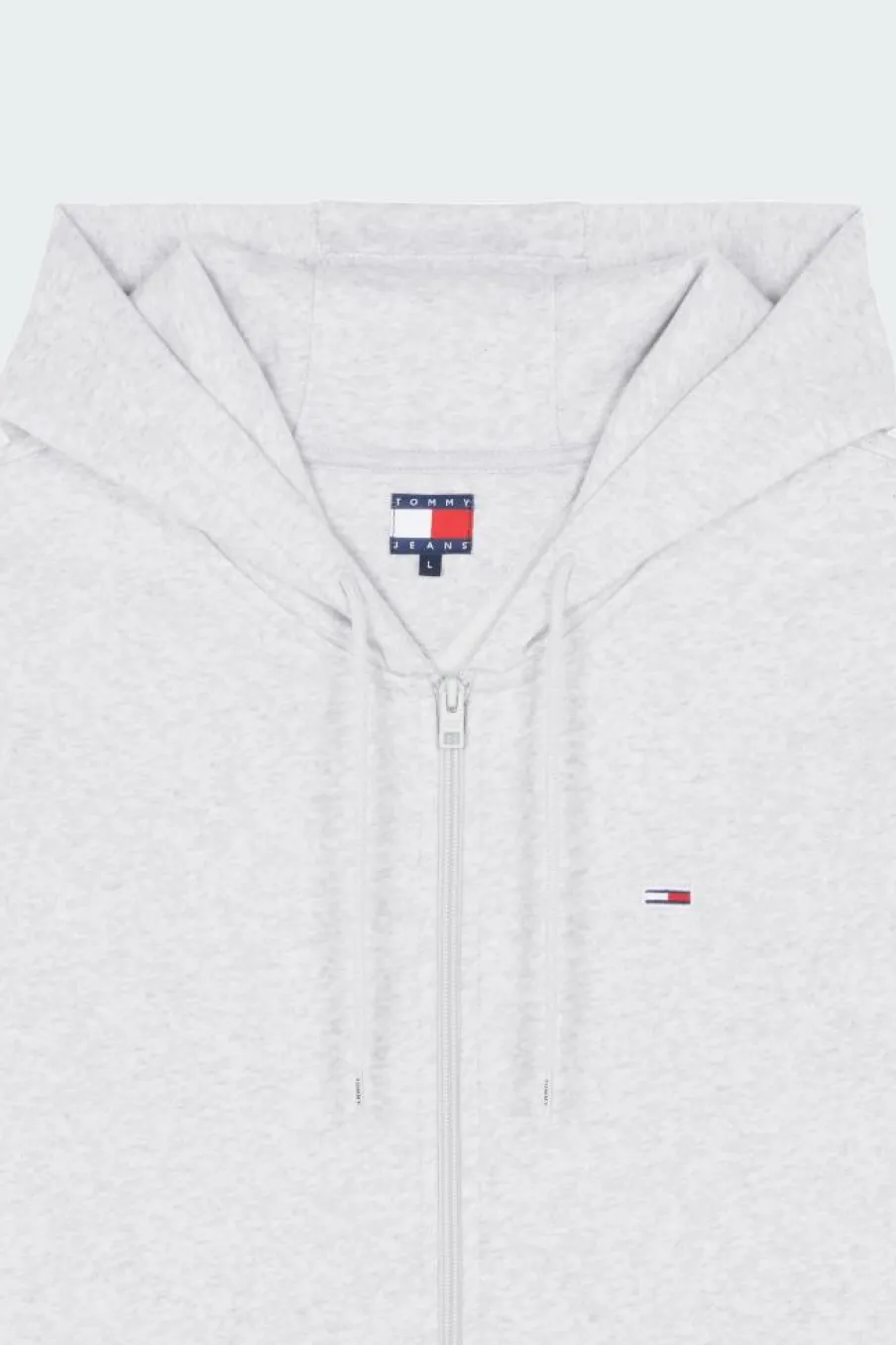 REG S FLAG ZIP T - Hoodie zippé | Gris*TOMMY JEANS Hot
