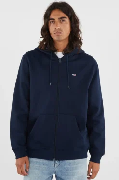REG S FLAG ZIP T - Hoodie zippé | Bleu*TOMMY JEANS Discount