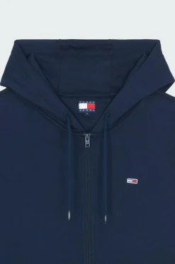 REG S FLAG ZIP T - Hoodie zippé | Bleu*TOMMY JEANS Discount