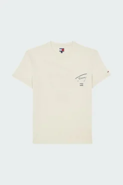 REG SIGNATURE CI - T-shirt | Beige*TOMMY JEANS Hot