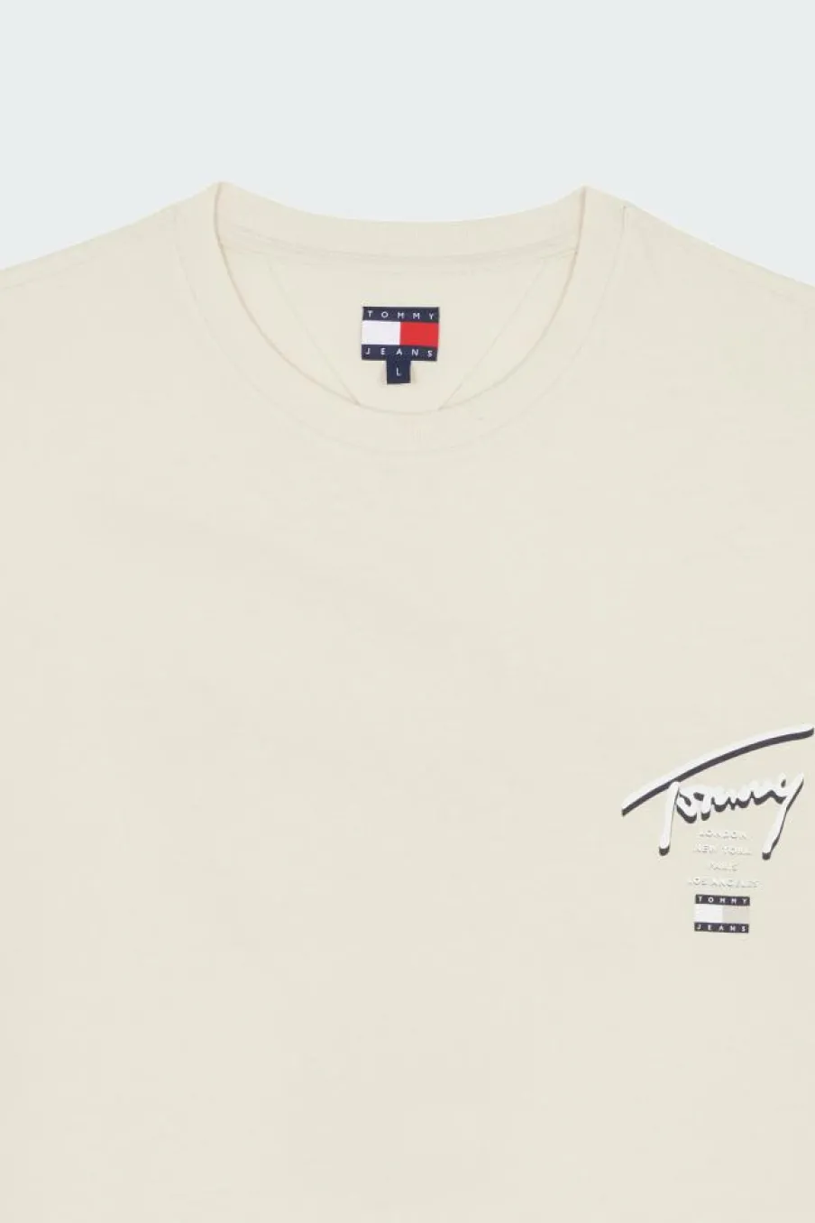 REG SIGNATURE CI - T-shirt | Beige*TOMMY JEANS Hot