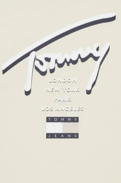 REG SIGNATURE CI - T-shirt | Beige*TOMMY JEANS Hot