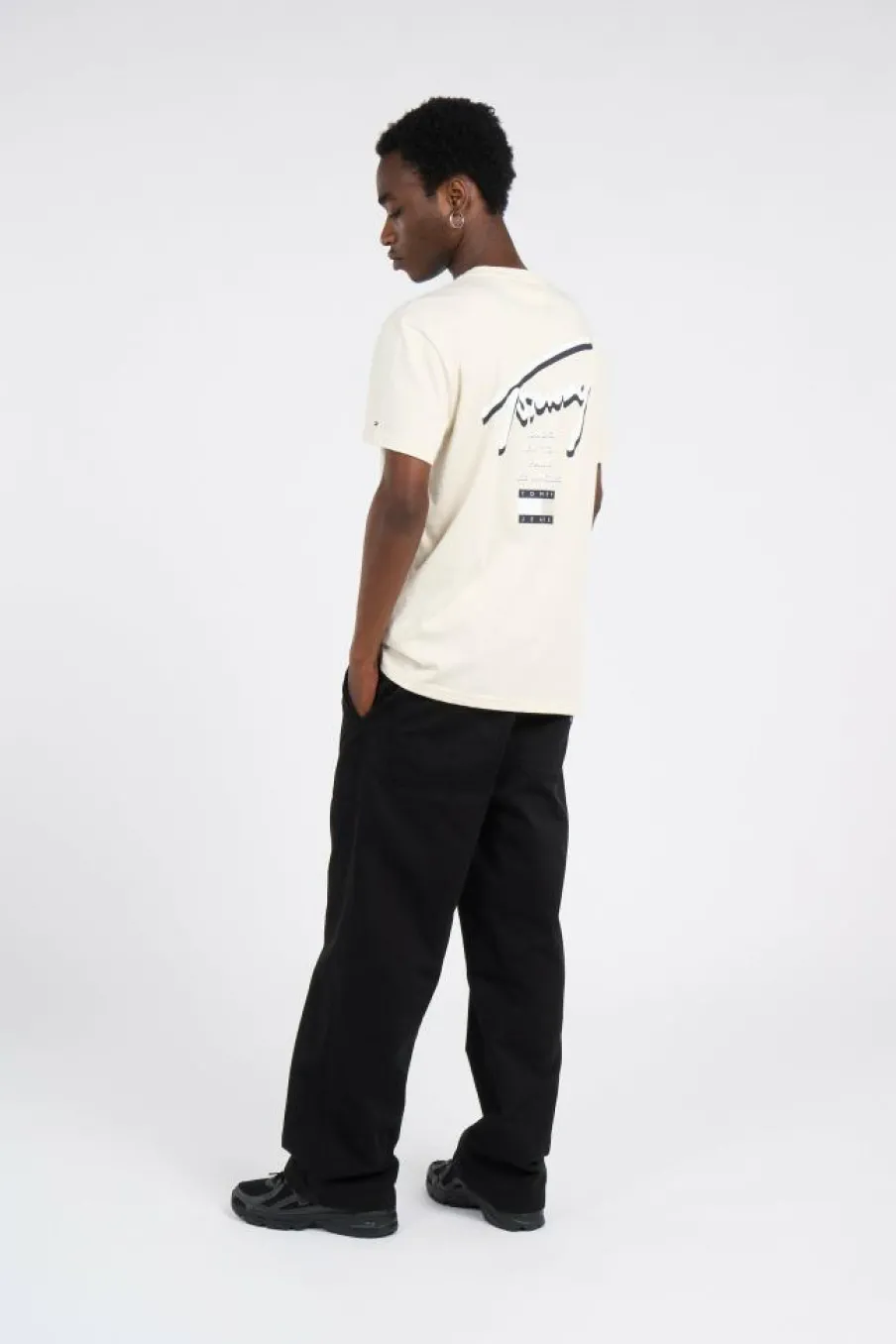 REG SIGNATURE CI - T-shirt | Beige*TOMMY JEANS Hot