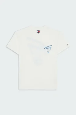 REG SIGNATURE CI - T-shirt | Blanc*TOMMY JEANS Best