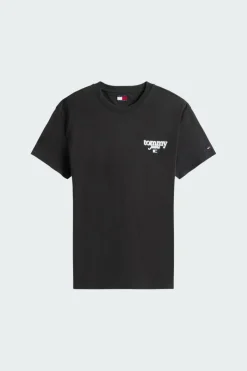 REG SIGNATURE CI - T-shirt | Noir*TOMMY JEANS Discount