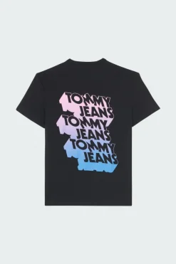 REG STACK BACKPR - T-shirt | Noir*TOMMY JEANS Sale