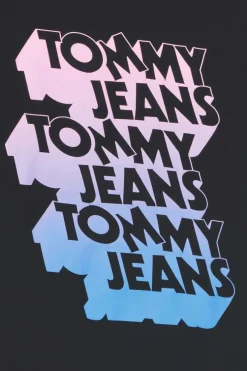 REG STACK BACKPR - T-shirt | Noir*TOMMY JEANS Sale