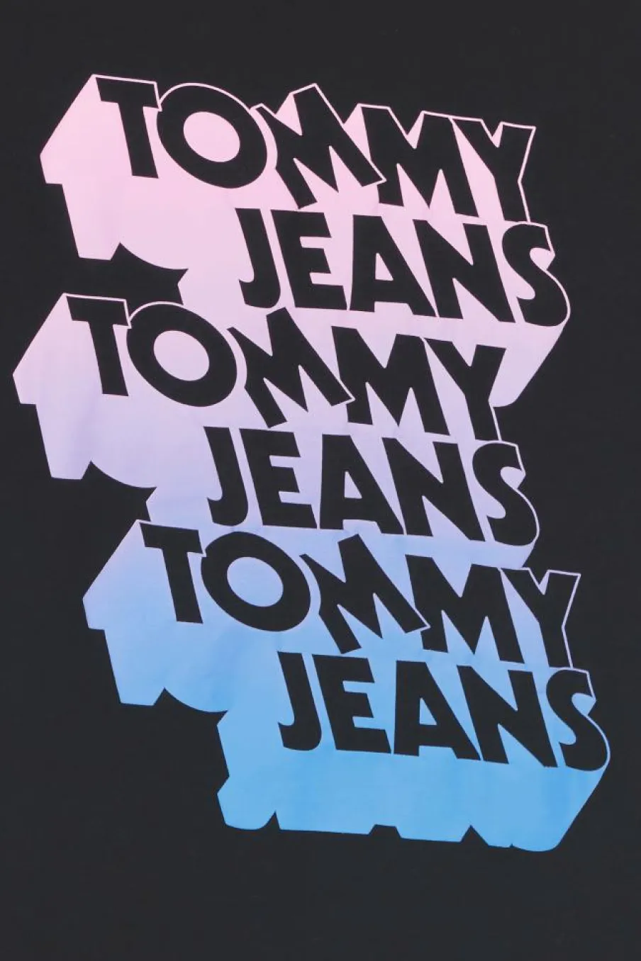 REG STACK BACKPR - T-shirt | Noir*TOMMY JEANS Sale