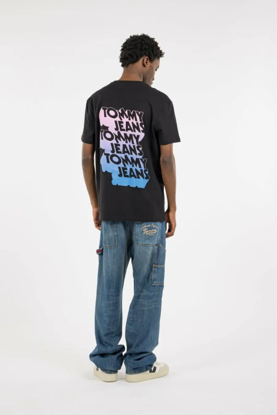REG STACK BACKPR - T-shirt | Noir*TOMMY JEANS Sale