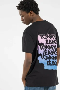 REG STACK BACKPR - T-shirt | Noir*TOMMY JEANS Sale