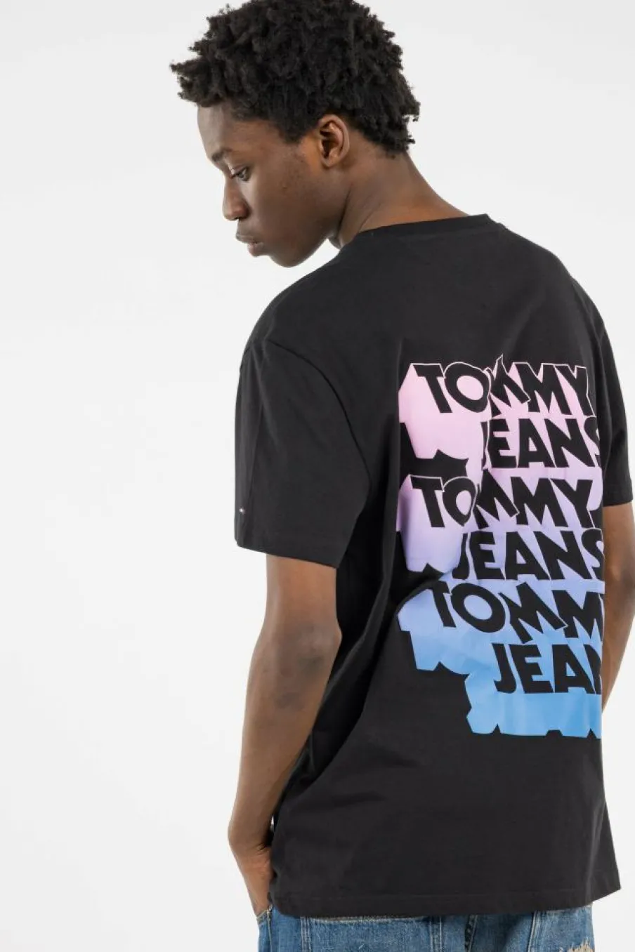 REG STACK BACKPR - T-shirt | Noir*TOMMY JEANS Sale