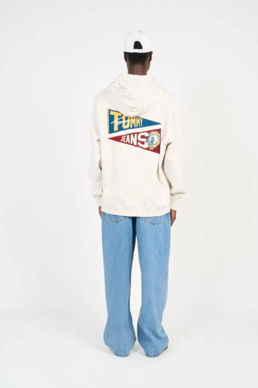 REG UNI FLAG TIG - Hoodie | Beige*TOMMY JEANS Sale