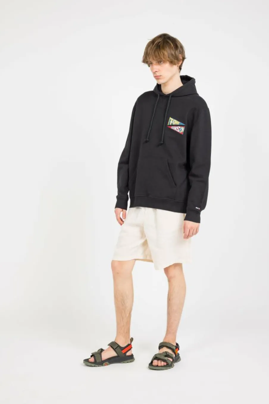 REG UNI FLAG TIG - Hoodie | Noir*TOMMY JEANS Sale