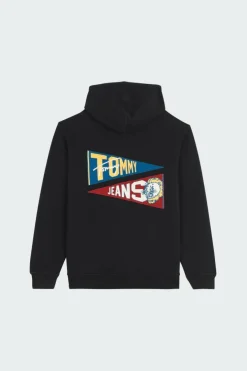 REG UNI FLAG TIG - Hoodie | Noir*TOMMY JEANS Sale