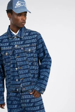 REPEAT LOGO - Veste | Bleu*ICE CREAM Sale