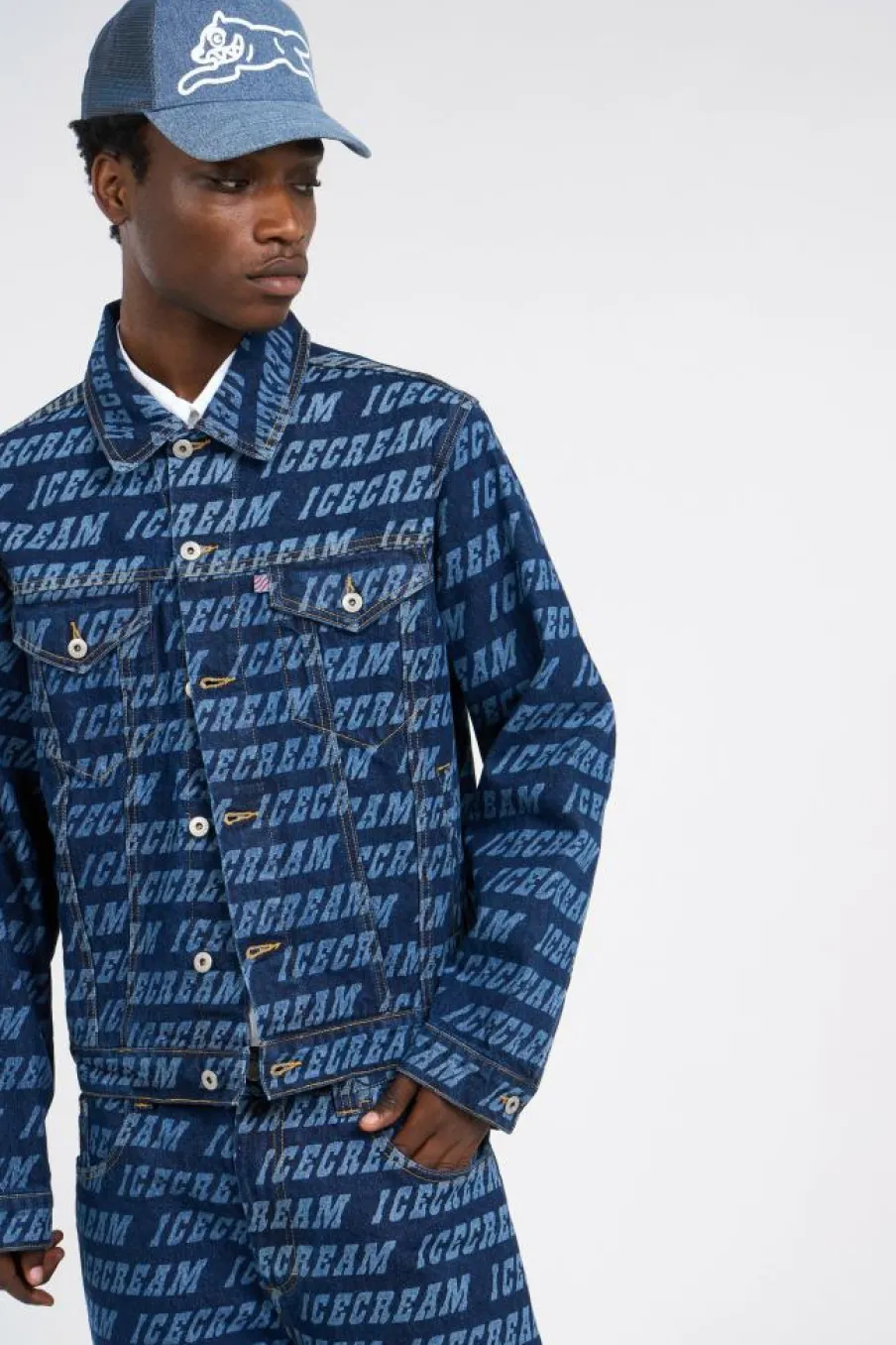 REPEAT LOGO - Veste | Bleu*ICE CREAM Sale