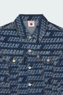 REPEAT LOGO - Veste | Bleu*ICE CREAM Sale