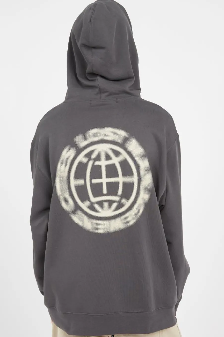 RETRO MOVING LOGO HOODIE - Hoodie | Gris*LOST MANAGEMENT CITIES Discount