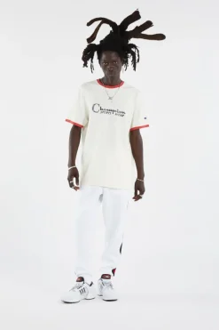 RINGER - T-shirt | Beige*CHAMPION Clearance