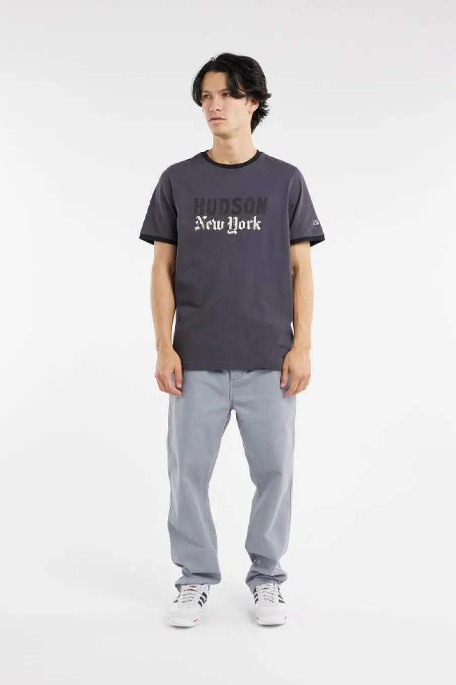 RINGER - T-shirt | Noir*CHAMPION Sale