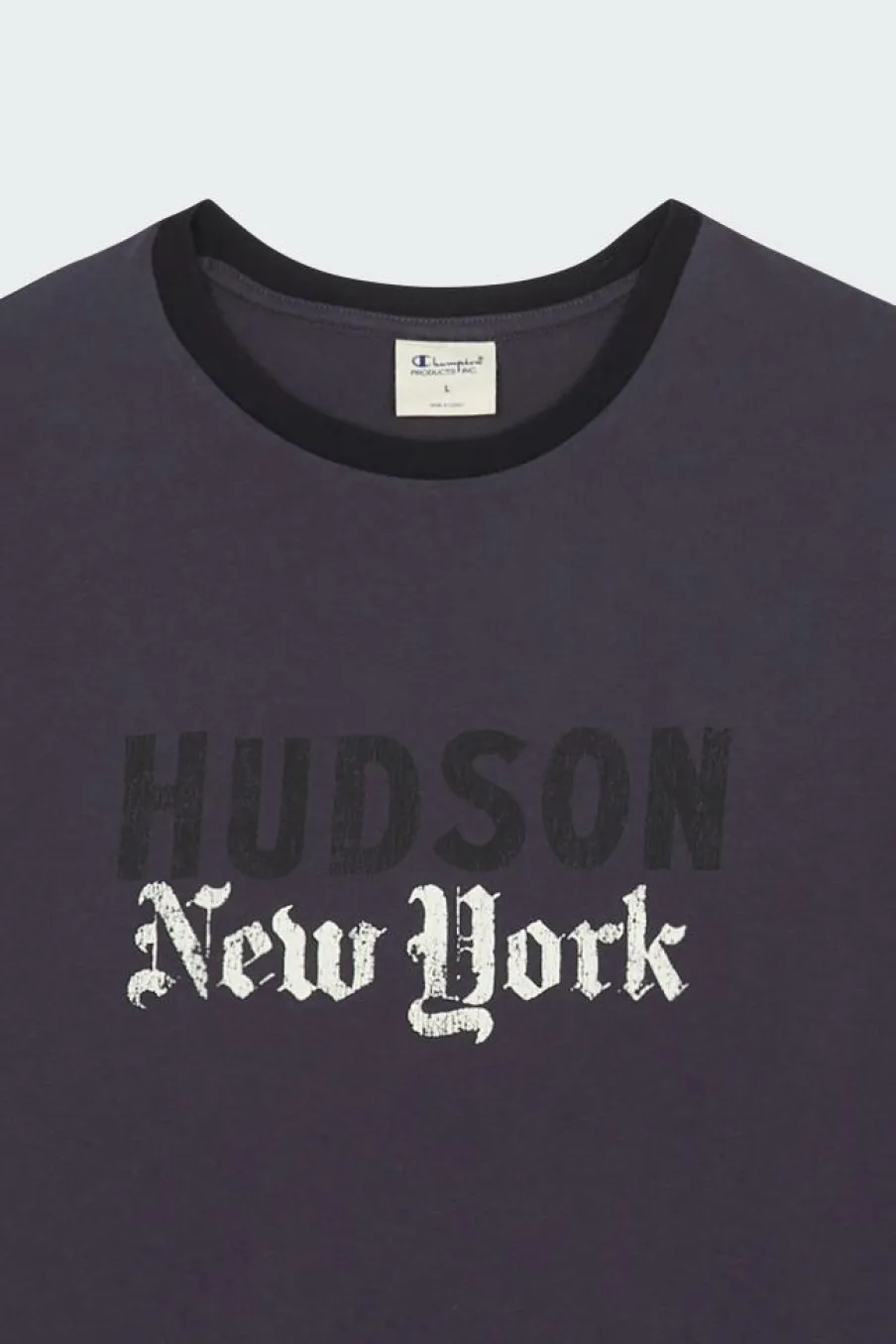 RINGER - T-shirt | Noir*CHAMPION Sale