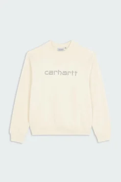 Rivet Script - Sweat | Beige*CARHARTT WIP Hot