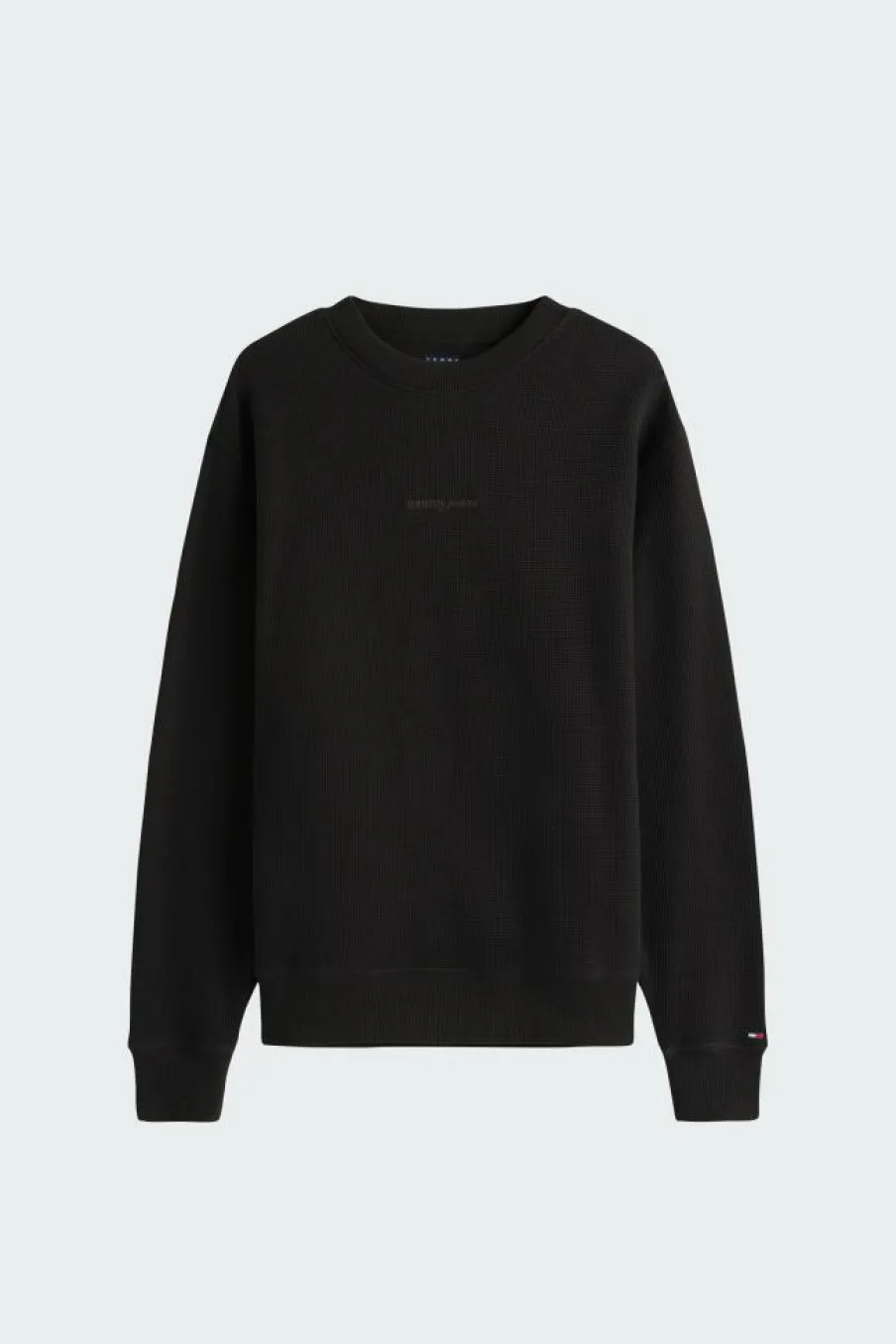 RLX WAFFLE SCRIP - Sweatshirt | Noir*TOMMY JEANS Best