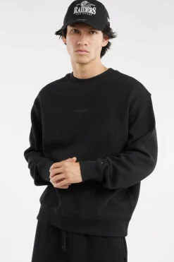 RLX WAFFLE SCRIP - Sweatshirt | Noir*TOMMY JEANS Best