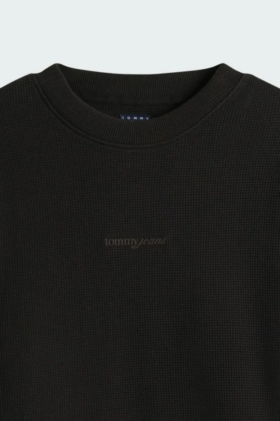 RLX WAFFLE SCRIP - Sweatshirt | Noir*TOMMY JEANS Best