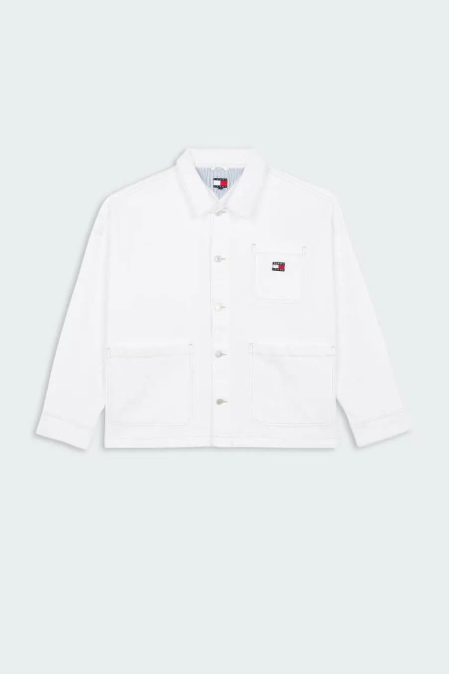 RLXD CHORE - Surchemise | Blanc*TOMMY JEANS Outlet