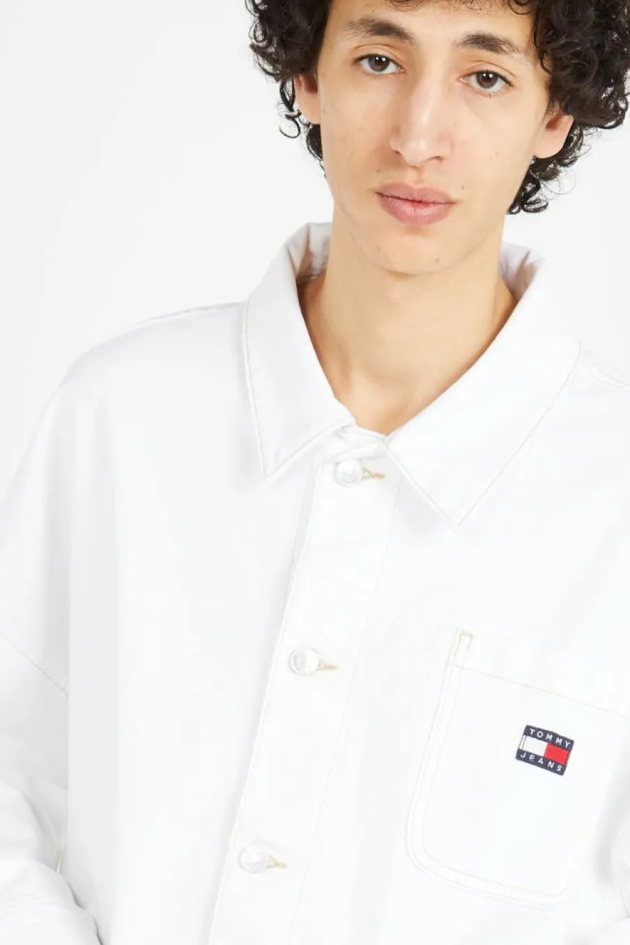 RLXD CHORE - Surchemise | Blanc*TOMMY JEANS Outlet