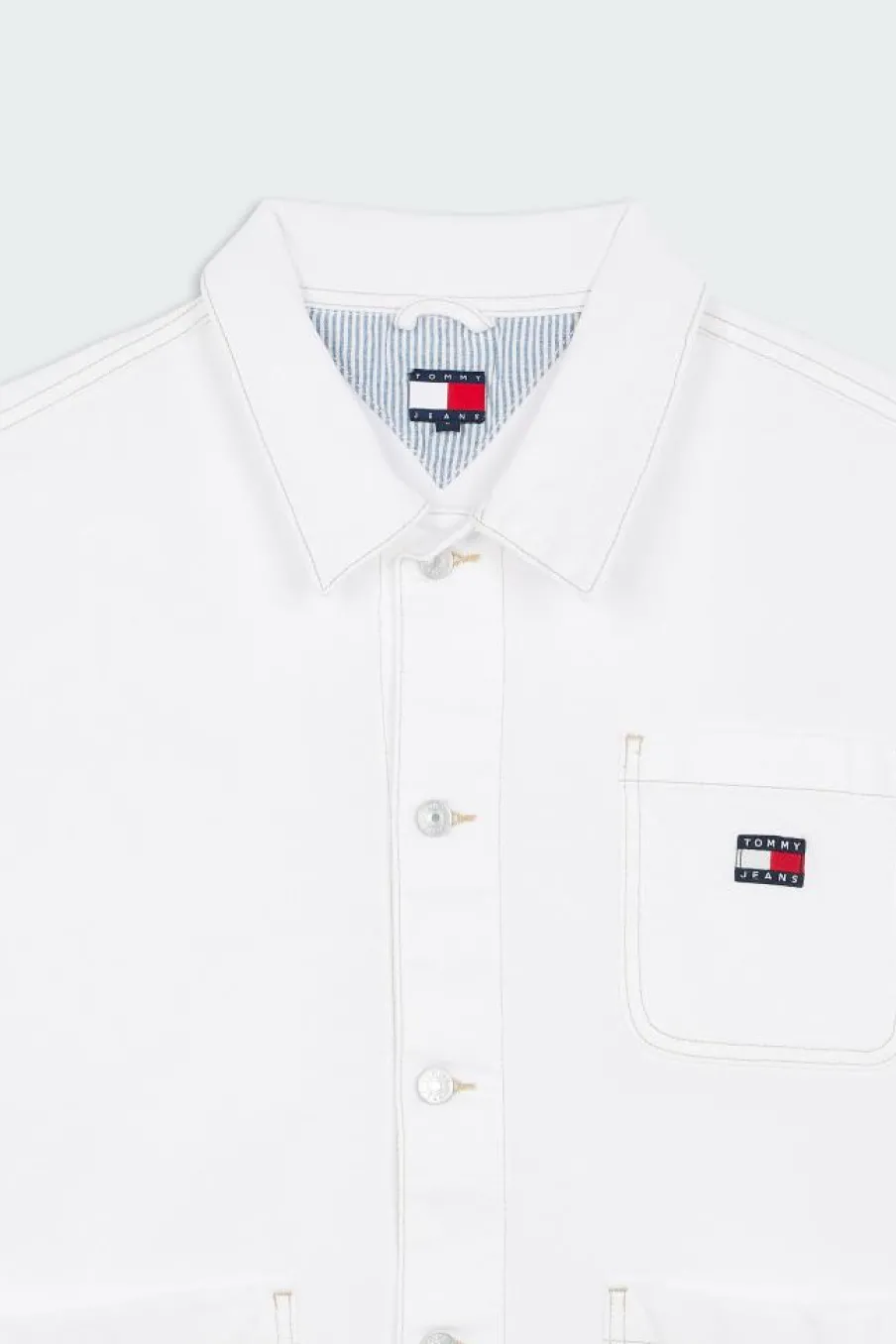 RLXD CHORE - Surchemise | Blanc*TOMMY JEANS Outlet