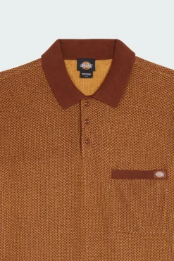ROCKY KNIT POLO SS - Polo | Jaune*DICKIES Hot