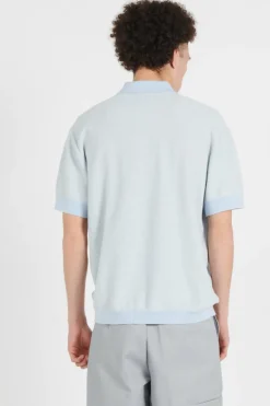 ROCKY KNIT POLO SS OAK BUFF - Polo | Beige*DICKIES