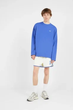 ROUTINE TS LS - T-shirt | Bleu*OBEY Best