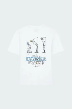 rules of bowing - T-shirt | Blanc*EDWIN Sale