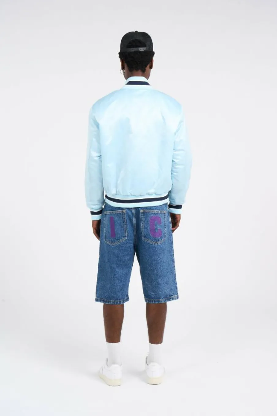 RUN DOG SATIN BOMBER - Bomber | Bleu*ICE CREAM Discount