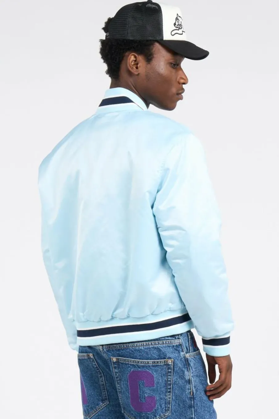 RUN DOG SATIN BOMBER - Bomber | Bleu*ICE CREAM Discount