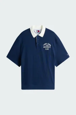 90S STRPE GRPHC - Polo | Bleu*TOMMY JEANS Hot