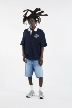 90S STRPE GRPHC - Polo | Bleu*TOMMY JEANS Hot