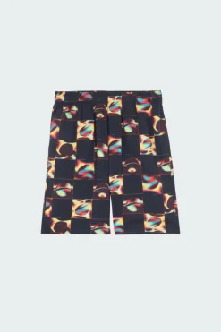 SAIKE CHECK - Short | Bleu*EDWIN Outlet