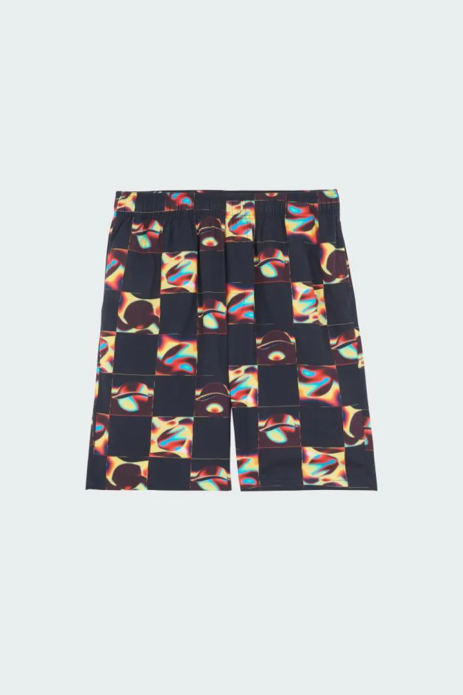 SAIKE CHECK - Short | Bleu*EDWIN Outlet