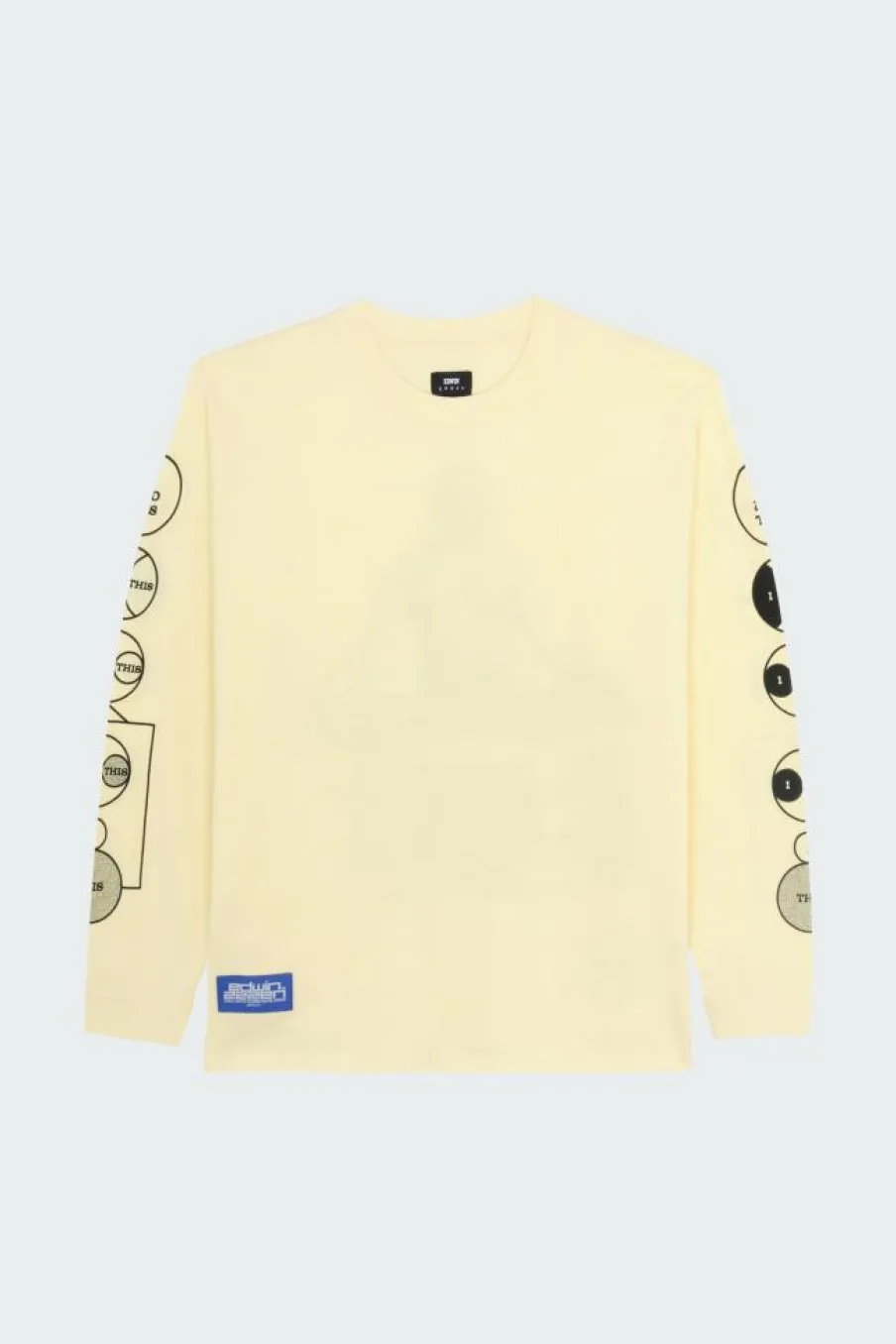 SAVE LS - T-shirt | Jaune*EDWIN Online