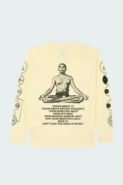 SAVE LS - T-shirt | Jaune*EDWIN Online