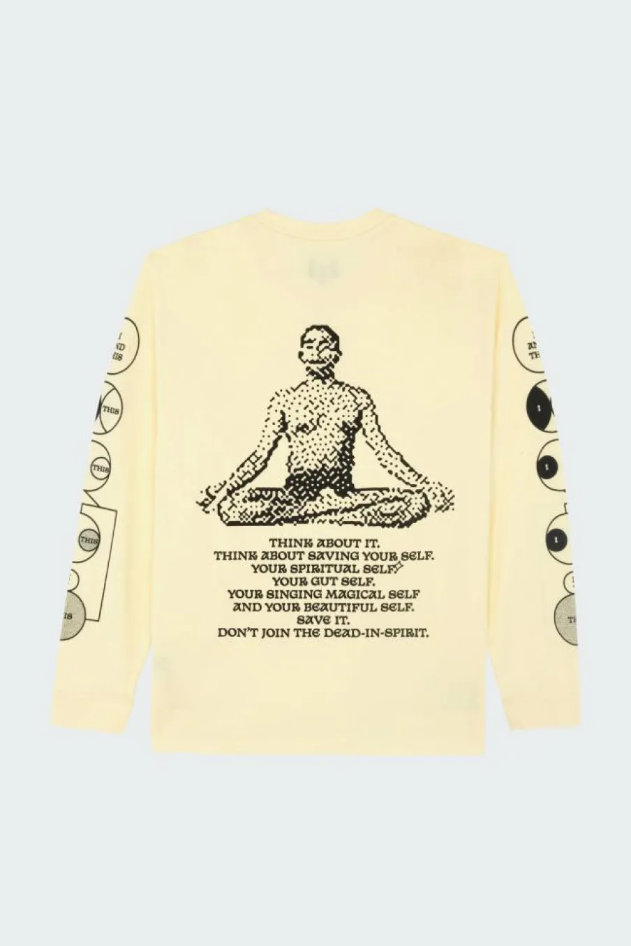 SAVE LS - T-shirt | Jaune*EDWIN Online