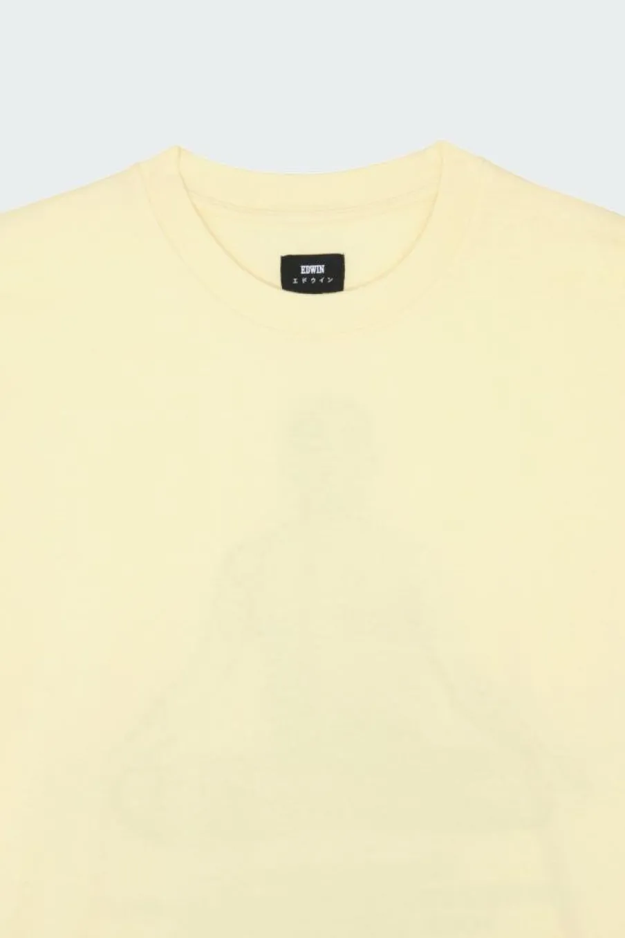 SAVE LS - T-shirt | Jaune*EDWIN Online
