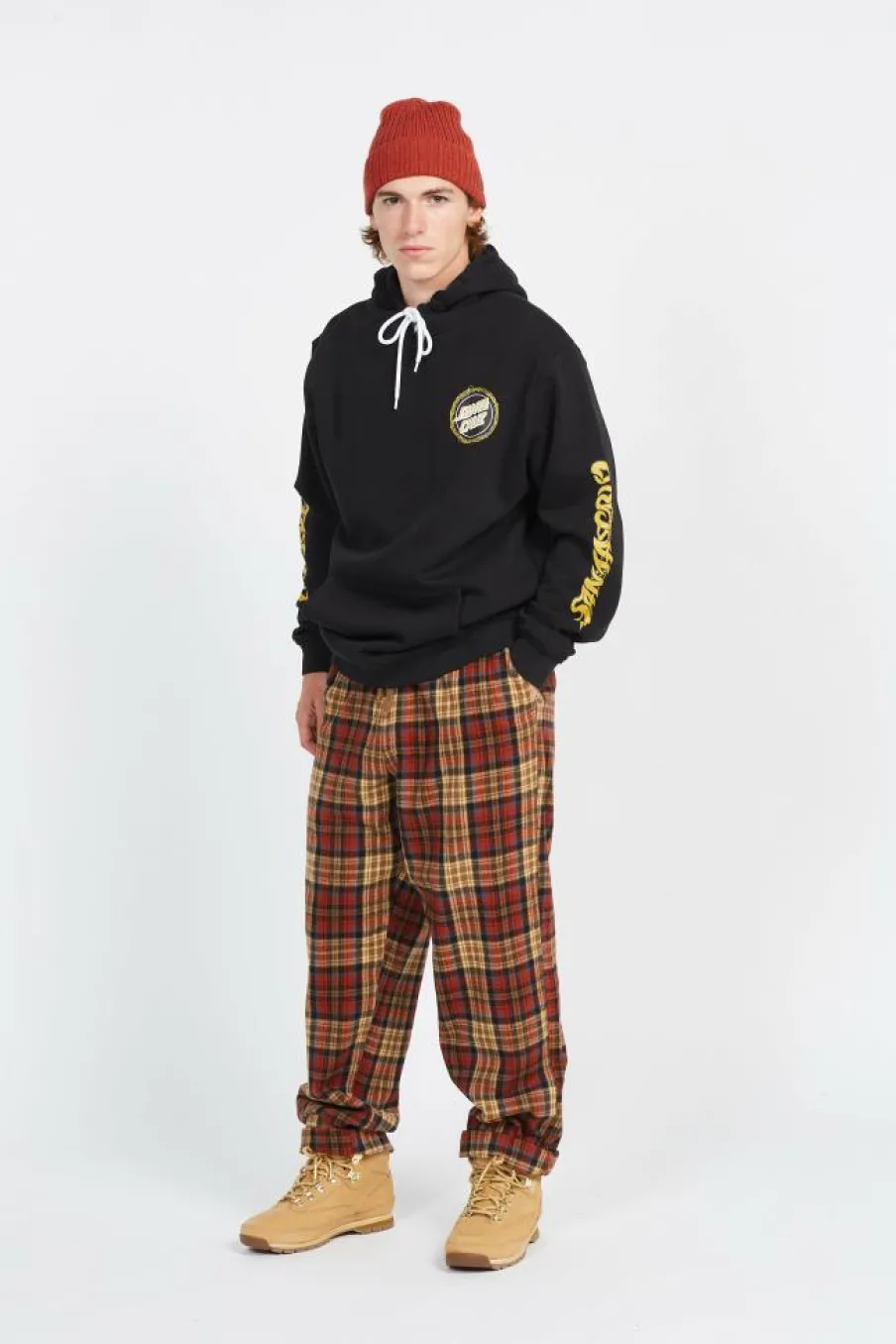 Screaming 50 Hood - Hoodie | Noir*SANTA CRUZ Sale