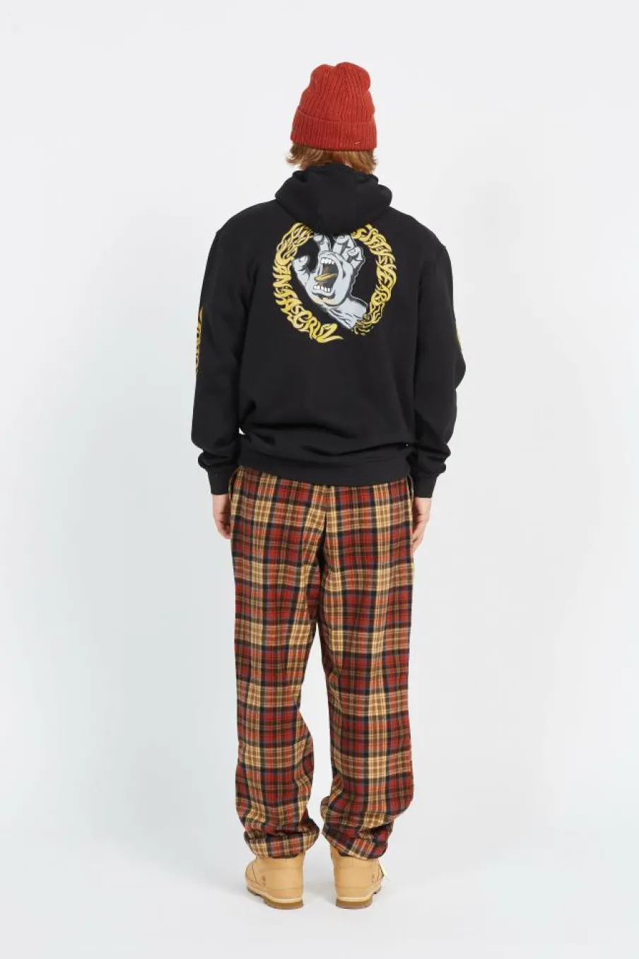 Screaming 50 Hood - Hoodie | Noir*SANTA CRUZ Sale
