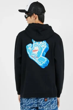 Screaming Foam Hand - Hoodie | Noir*SANTA CRUZ Clearance