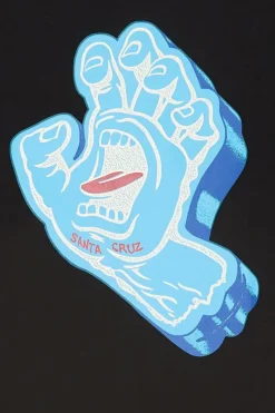 Screaming Foam Hand - T-shirt | Noir*SANTA CRUZ Discount